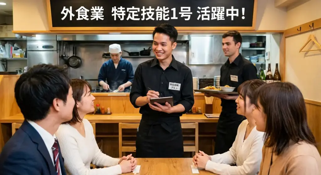 外食業分野の特定技能1号